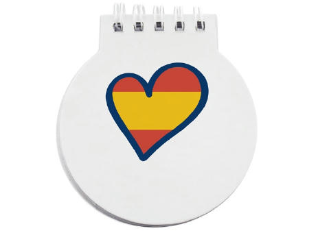 LIBRETA "CORAZÓN ESPAÑA"