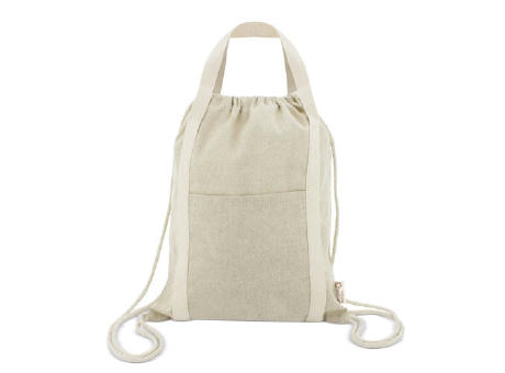 BOLSA MOCHILA DE ALGODÓN RECICLADO "YALA"