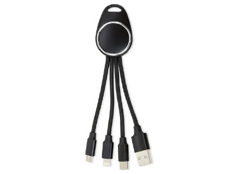 CARGADOR DE LUZ LED 3 EN 1 "TECHNO"