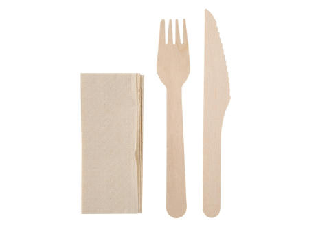 SET DE CUBIERTOS MADERA 3 PCS "TAPA"