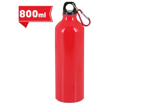 BOTELLA DE ALUMINIO CON MOSQUETON 800 ml. "TUAREG"