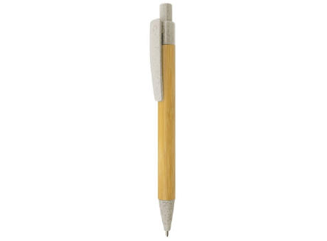 BOLIGRAFO DE BAMBU Y FIBRA DE TRIGO "TERRY"