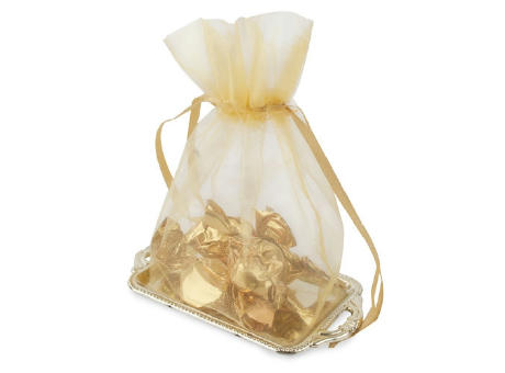 BANDEJA CON BOLSA ORGANZA OR
