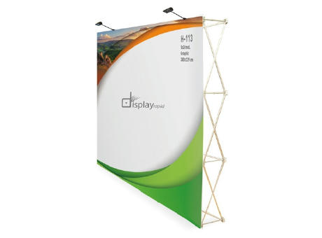 POP UP VELCRO 5x3 CON TROLLEY "SHOWROOM"