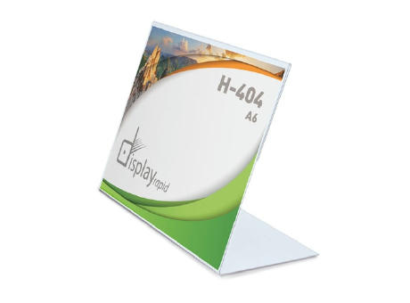 PORTAGRAFICA PVC HORIZONTAL A6 "MENZI"
