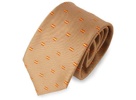 CORBATA BANDERA ESPAÑA PIEDRA