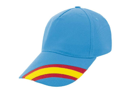 GORRA NACIONAL 5 PANELES ALGODN PEINADO "DEVA"