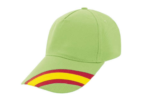 GORRA NACIONAL 5 PANELES ALGODN PEINADO "DEVA"