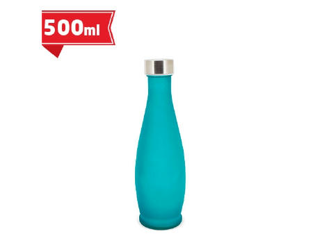 BOTELLA ESMERILADA 500ML "AQUA SANA"