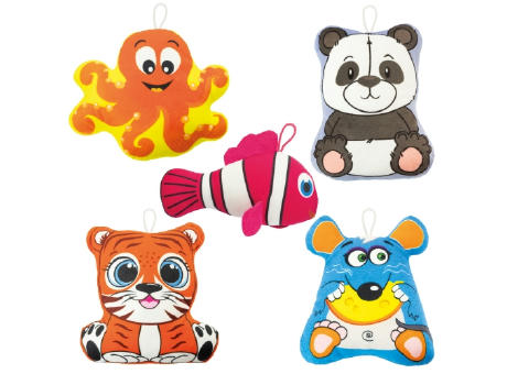 PELUCHES "ANIMALIA" (PACK 10 PCS)