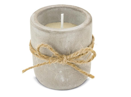 VELA AROMÁTICA ECOCEMENTO "STELLA"