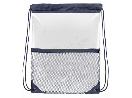 MOCHILA PVC TRANSPARENTE "TANY"