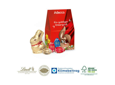 Businesspräsent „Selection Mini“ mit Schokoladenmischung von Lindt