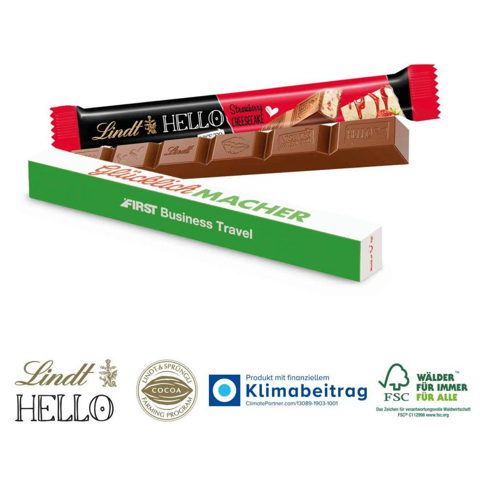 Schokoladen-Stick Lindt „HELLO“