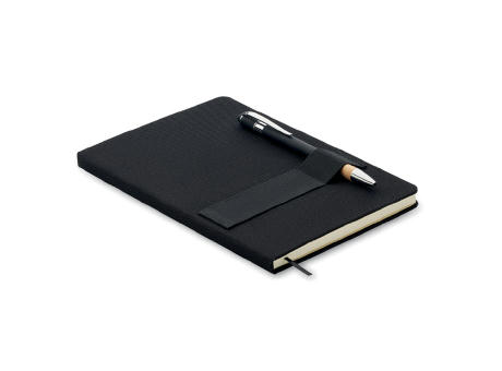 Cuaderno RPET A5 con bolígrafo