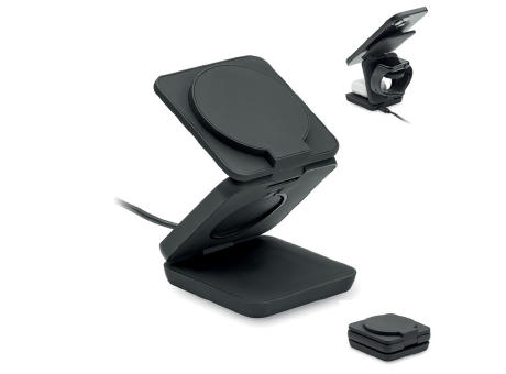 Base de carga plegable 3en1