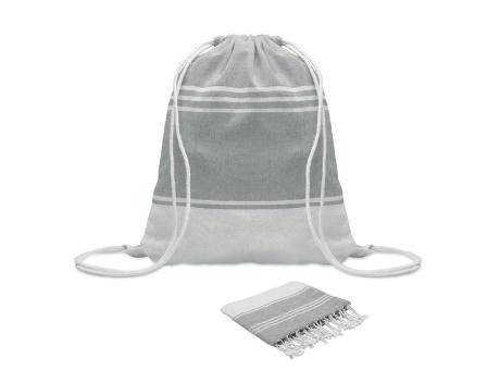 Toalla de playa con bolsa