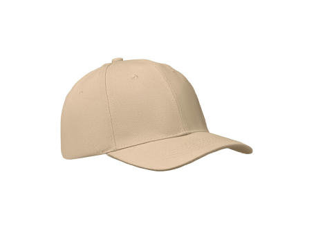 Gorra 6 paneles 260 gr/m²