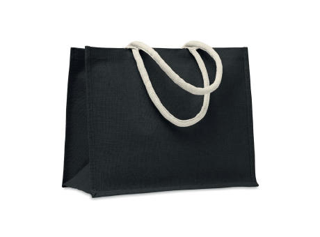 Bolsa de yute y asas algodón