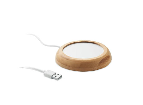 Taza de bambú con USB