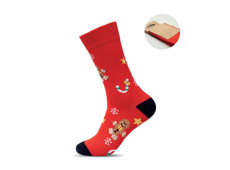 Par de calcetines de Navidad M