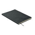 Cuaderno A5 en PU ahumado