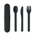 Set de cubiertos y funda PLA
