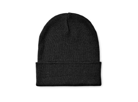 Gorro de punto con puño