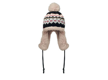 Gorro de punto con orejeras