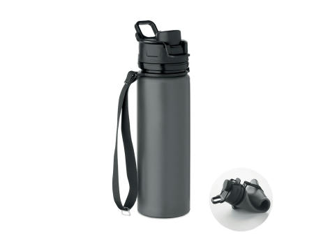 Botella de silicona plegable