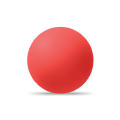 Pelota de goma que rebota.