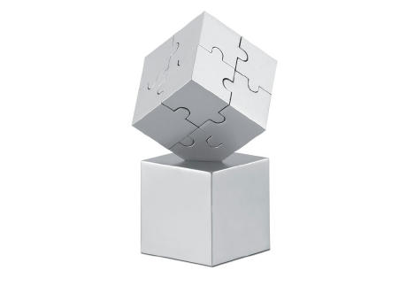 Puzzle 3D metálico y magnético