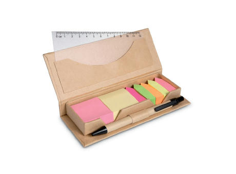 Set de oficina en caja cartón
