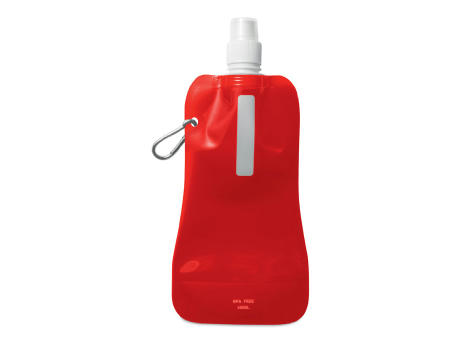 Botella de agua plegable