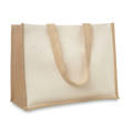 Bolsa de yute y canvas