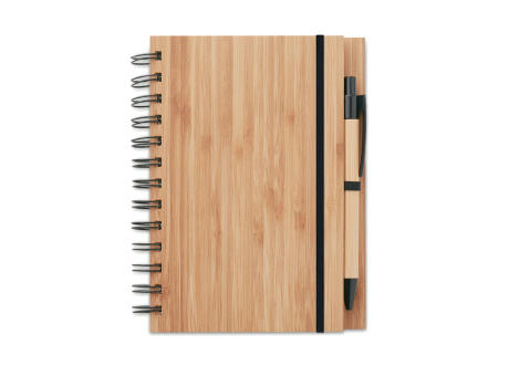 Libreta de bambú