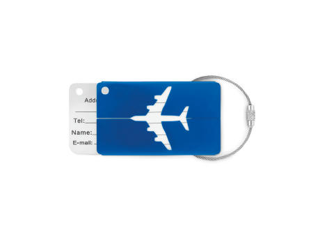 Identificador maleta aluminio