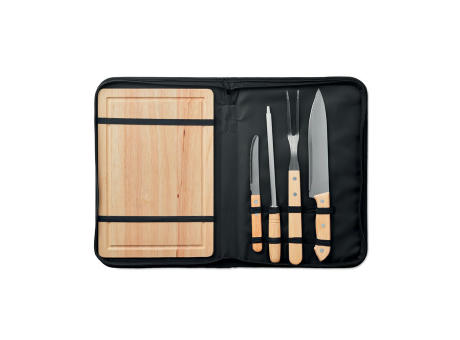 Set 4 accesorios barbacoa