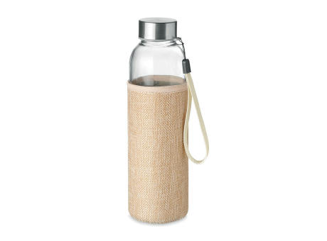 Botella cristal con funda 500ml