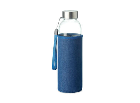 Botella cristal con funda 500ml