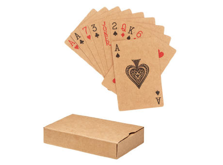 Baraja cartas papel reciclado