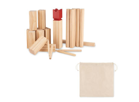 Juego de madera de pino