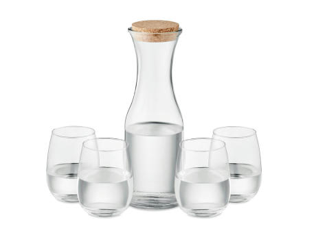 Set bebida vidrio reciclado