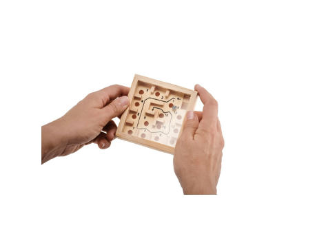 Juego de laberinto madera pino