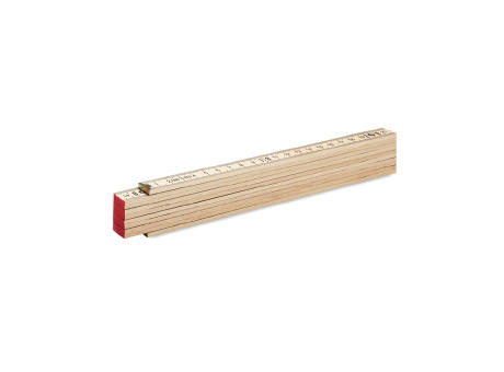 Metro carpintero madera 2m