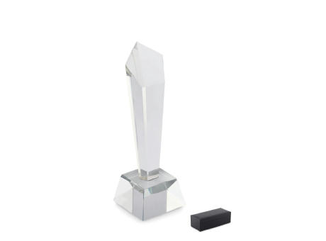 Trofeo de cristal con caja