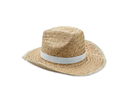 Sombrero de vaquero de paja