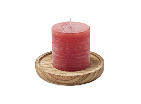 Porta velas madera