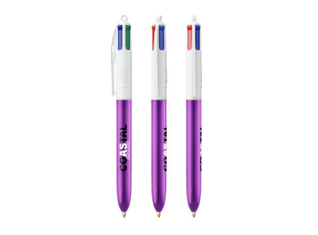 BIC® 4 Colours Shine Kugelschreiber