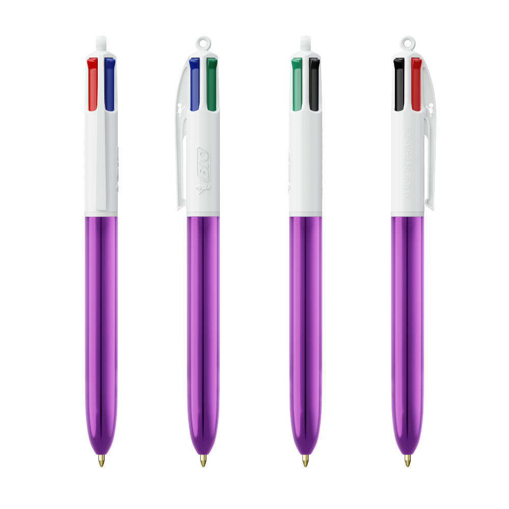 BIC® 4 Colours Shine Kugelschreiber
